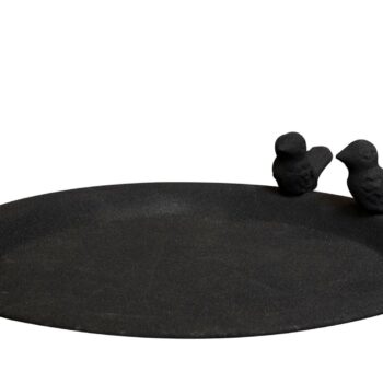 Bird water bowl Bird black D26 H6