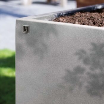 Division Lite planter cube, 50 x 50 x 54 cm, concrete stone gray