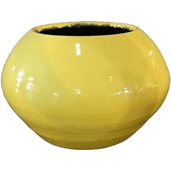 Blues Pot Pale Yellow