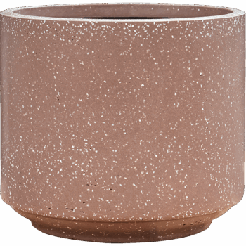 Baq Terrazzo Cylinder Mocha