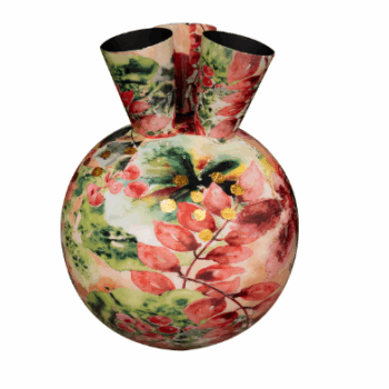 Tulips vase Rose rouge D33 H40