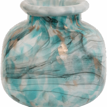 Vase Macy aqua D24 H23