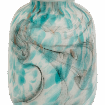 Vase Macy aqua D22 H29