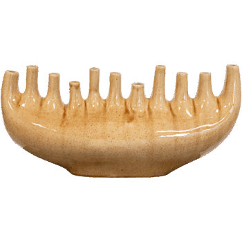 Vase Nine caramel D43x14 H20