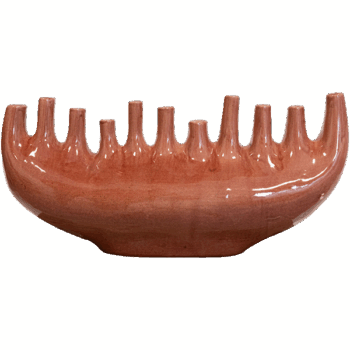 Vase Nine old pink D43x14 H20