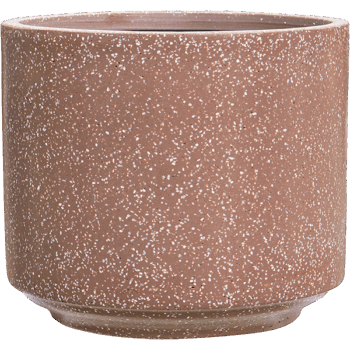 Baq Terrazzo Cylinder Mocha
