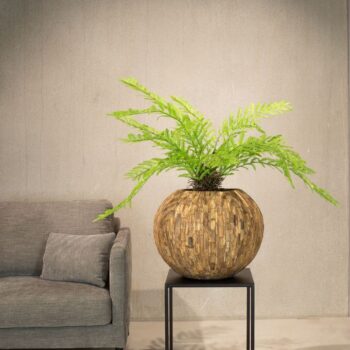 Woody planter Globe, Ø 50 cm, height 40 cm