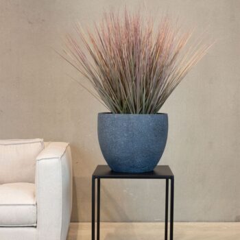 Gritto planter, set of 3, Ø 54/43/36 cm, height 43/36/30 cm, anthracite