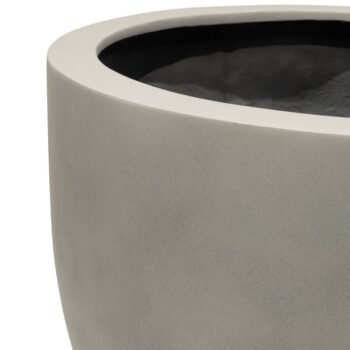 Division Lite Classic floor planter, Ø 55 cm, height 46 cm, concrete stone gray