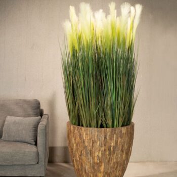 Woody floor planter, Ø 60 cm, height 65 cm