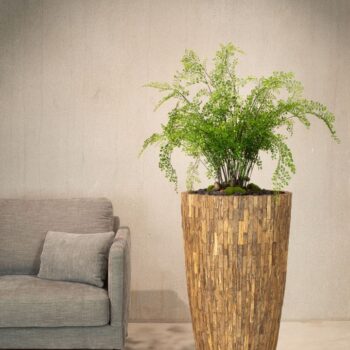 Woody floor vase, Ø 46.5 cm, height 90 cm