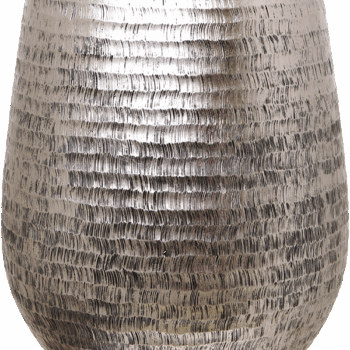 Baq Opus Hammered Darcy Silver (with liner)