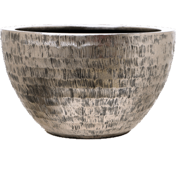 Baq Opus Hammered Bowl Silver