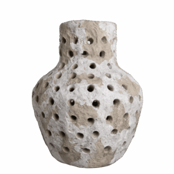 Deco vaas H44,5 GERBERA