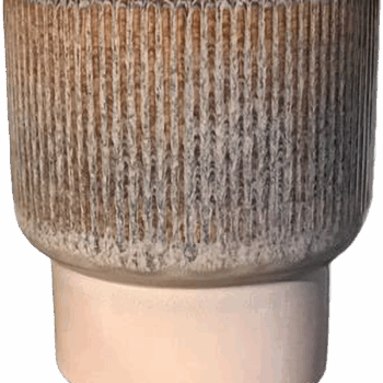 Dodo Pot Reactive Jade Brown