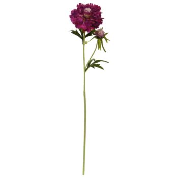 Scabiosa Kunstbloem  Burgundy