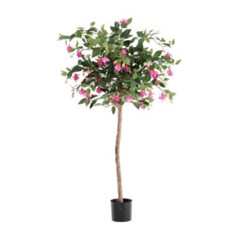 Fuchsia Kunstplant op stam  Paars