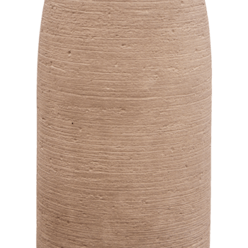 Colorado Vase Chocolate Brown