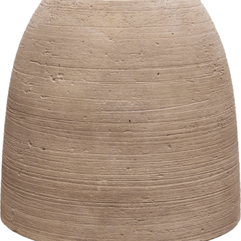 Colorado Vase Chocolate Brown