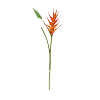 Heleconia Kunstbloem  Oranje