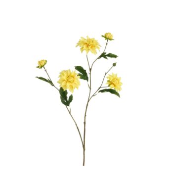Dahlia Kunsttak deluxe  Geel