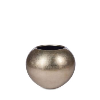 Vita Round Bowl Light Gold