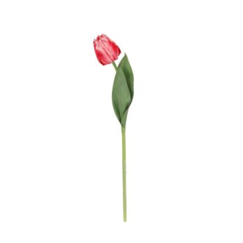 Tulp Kunstbloem  Rood/Cerise