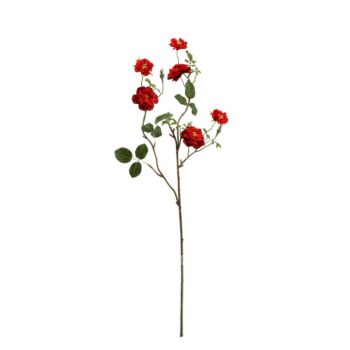 Wilde Rozen Kunsttak  Rood