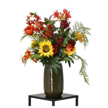 Handgebonden kunstboeket Emily Porto