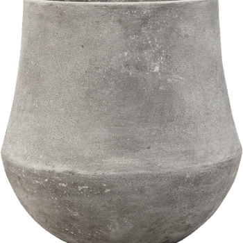 Baq Polystone Gecoat Plain Darcy Raw Grey 33x