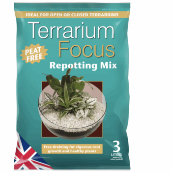 Terrarium Focus Repotting Mix Peat Free 3L